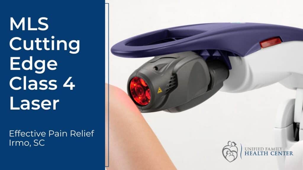 MLS Laser Therapy Cutting Edge Class 4: Effective Pain Relief in Irmo, SC